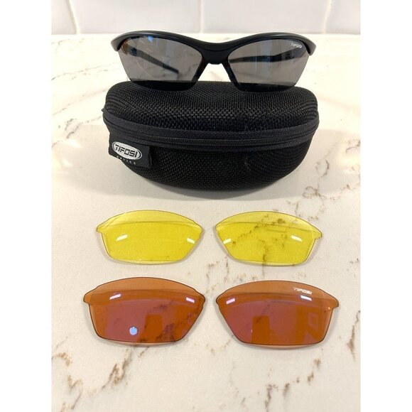 TIFOSI Gavia T-IP150 Athletic Glasses With Interchangeable Lenses - Picture 1 of 6